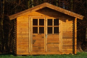 Gartenhaus aus Holz selber bauen